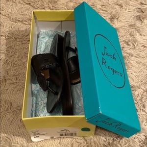 New In the Box! Jack Rogers Black Capri Sandals